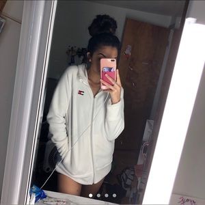 TOMMY HILFIGRE fleece zip up
